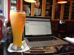 Beer at Charlotte Airport