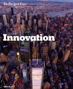 Cover, New York Times Innovation Report