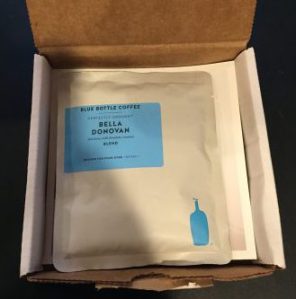 Blue Bottle Bella Donovan Coffee Sample