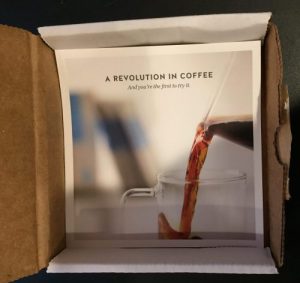 Blue Bottle Flyer Front